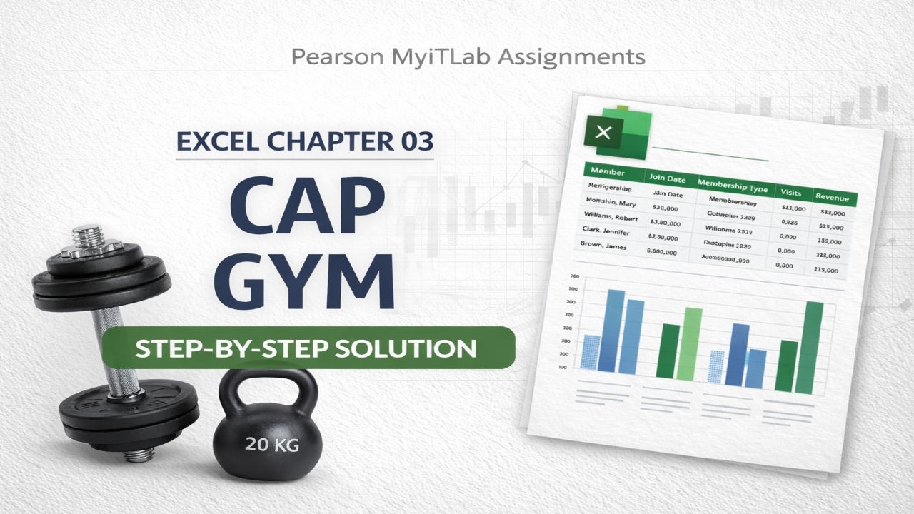 Exp19_Excel_Ch03_Cap_Gym | Guaranteed clarity & confidence in Excel | Zero Confusion Masterclass