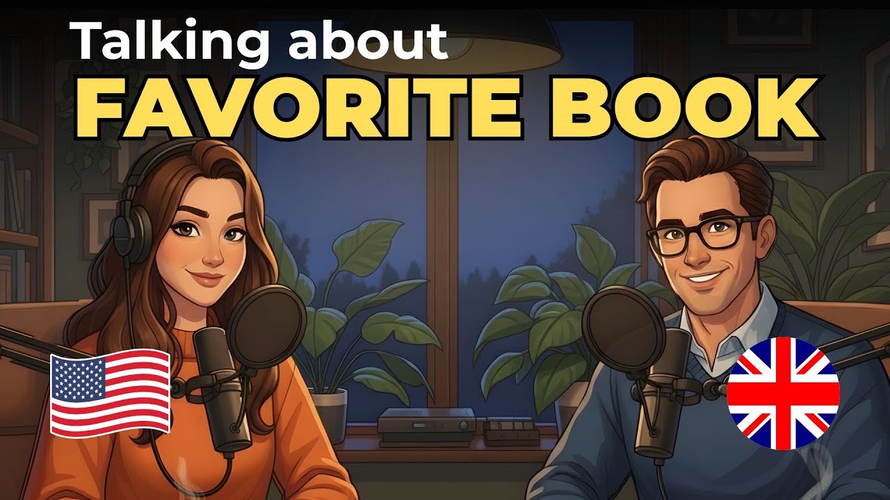Talking about Your Favourite BOOK in English | Easy English Speaking Practice