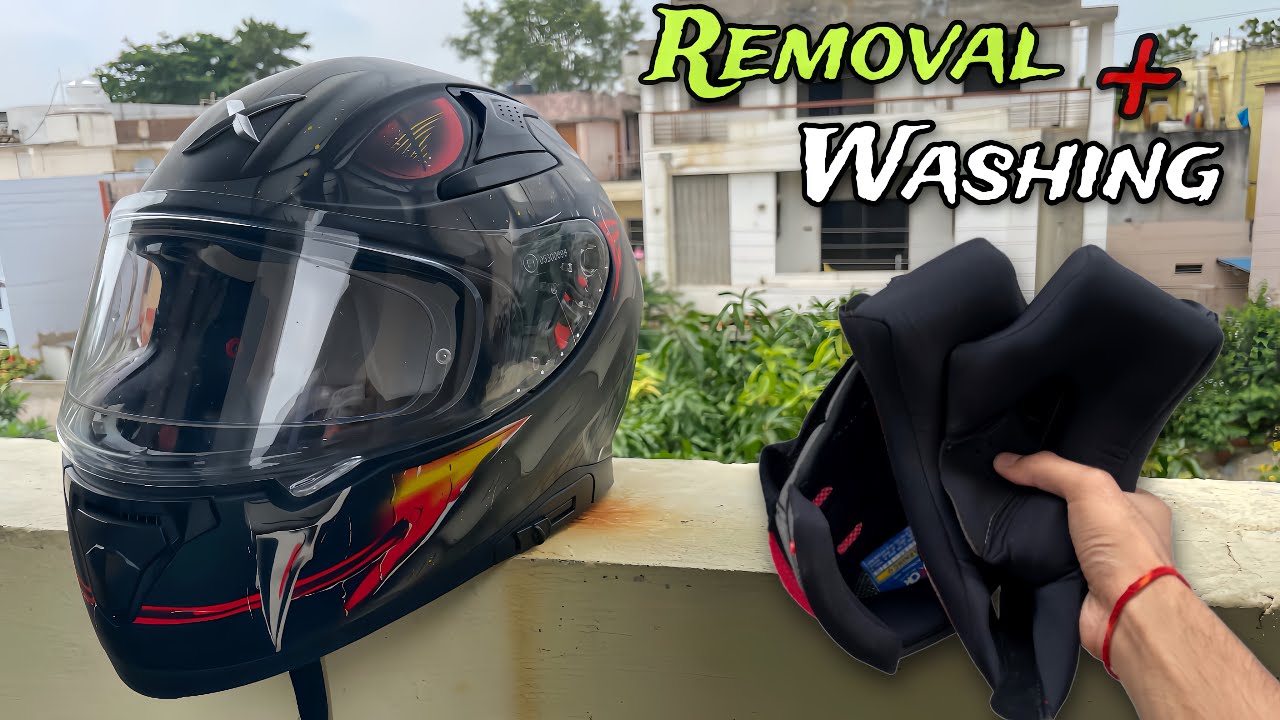 Axor Venomous Helmet Padding Removal & Washing Tutorial |How to remove &wash padding of Axor Helmets