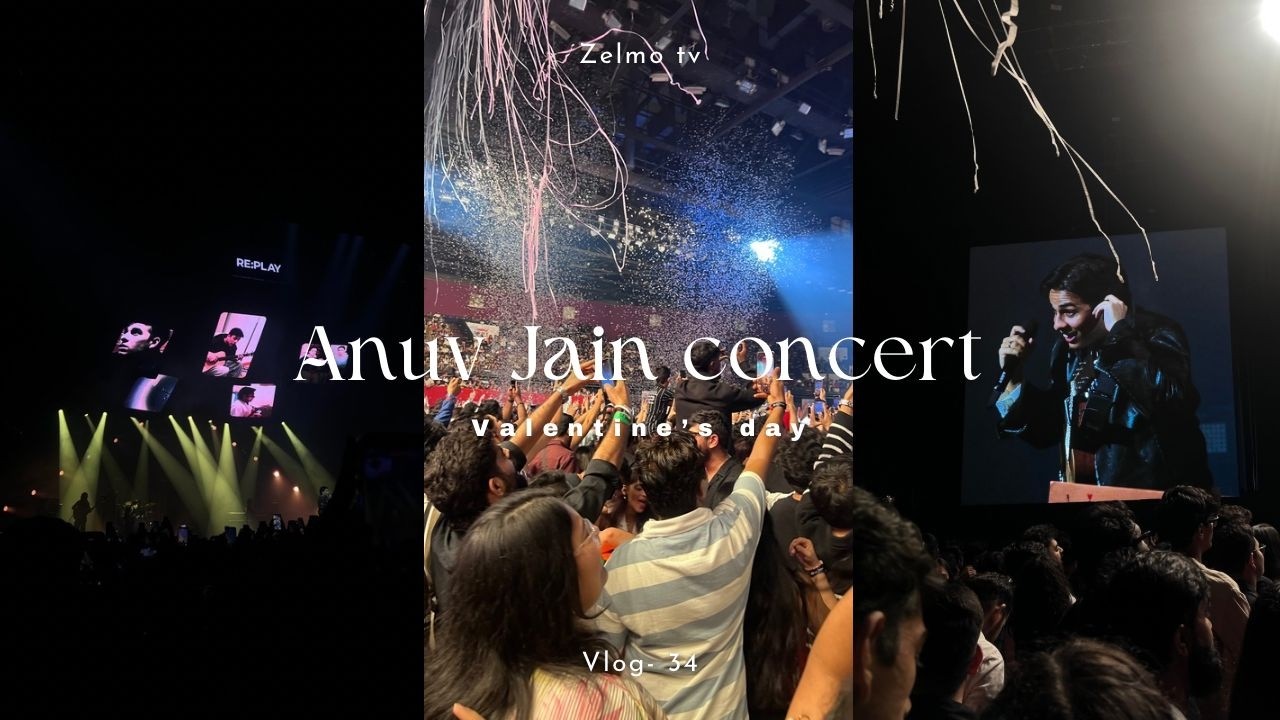 Attended Anuv Jain Concert in Mumbai | Valentine Day Special | Crazy Crowd.