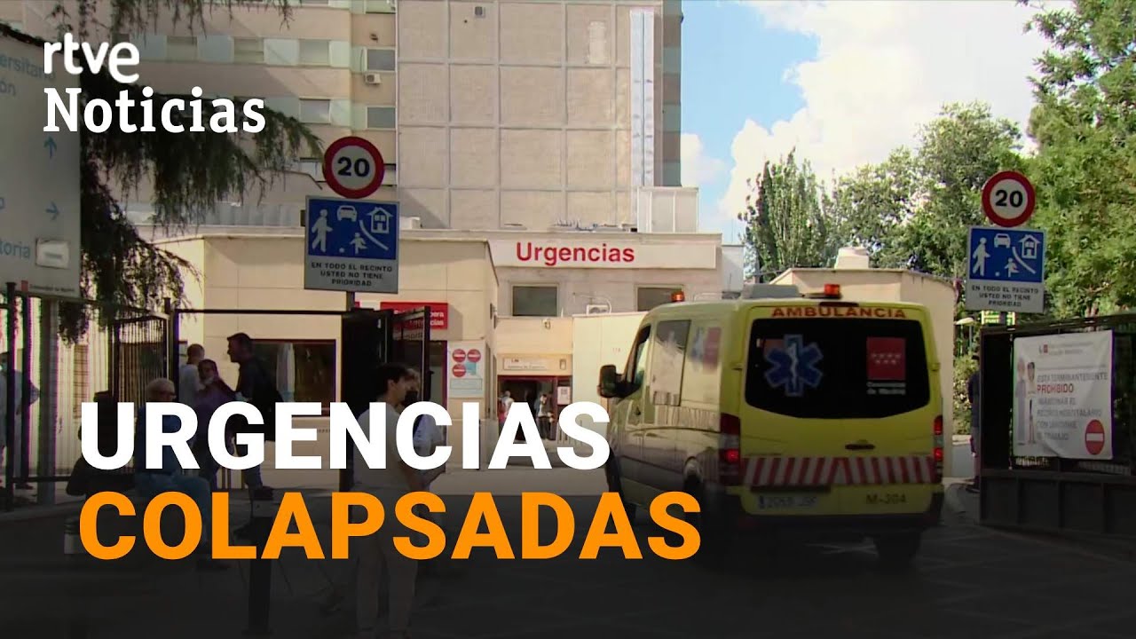 MADRID: HOSPITALES denuncian SOBRECARGA tras el CIERRE de URGENCIAS en ATENCIÓN PRIMARIA | RTVE