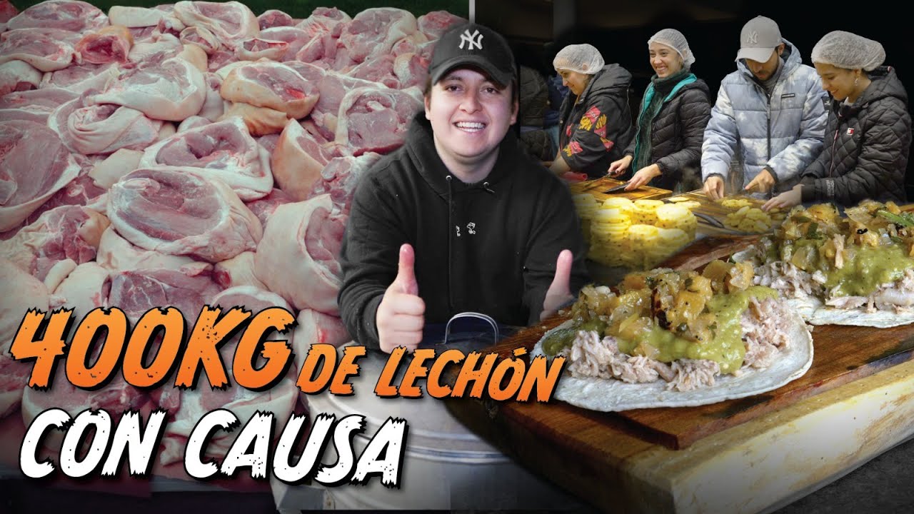 400Kg DE LECHÓN CON CAUSA🥩🐷