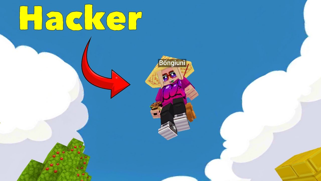 Hacker MineFun io In Sky Wars...But Noob 😱🤣#37