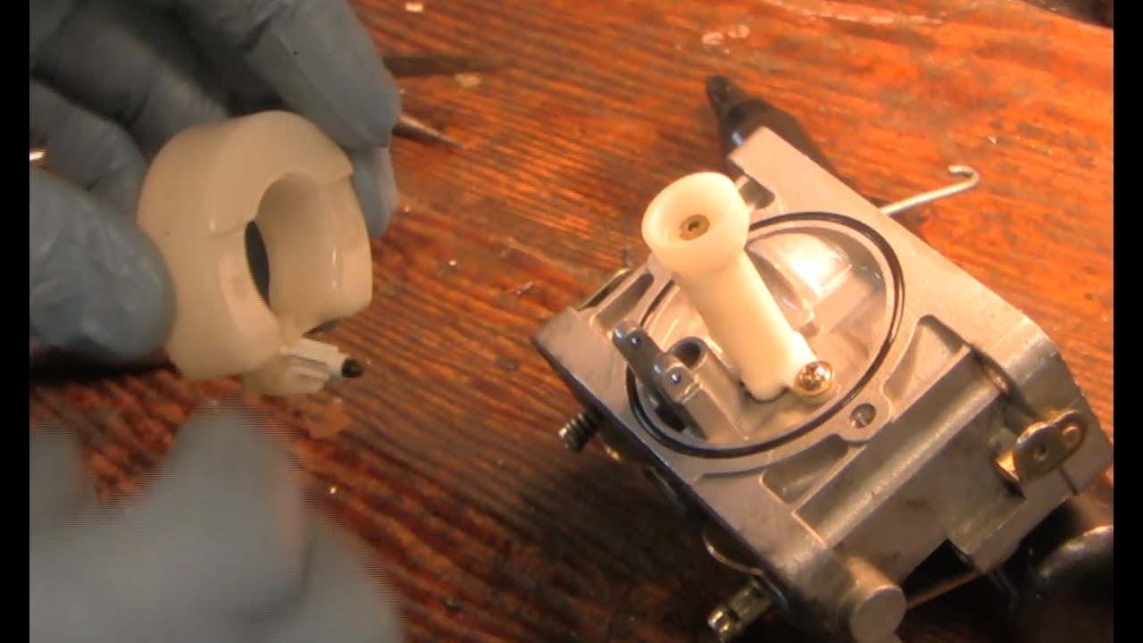 How to clean a Briggs & Stratton Nikki carburetor on an Intek V-twin Lawn Tractor