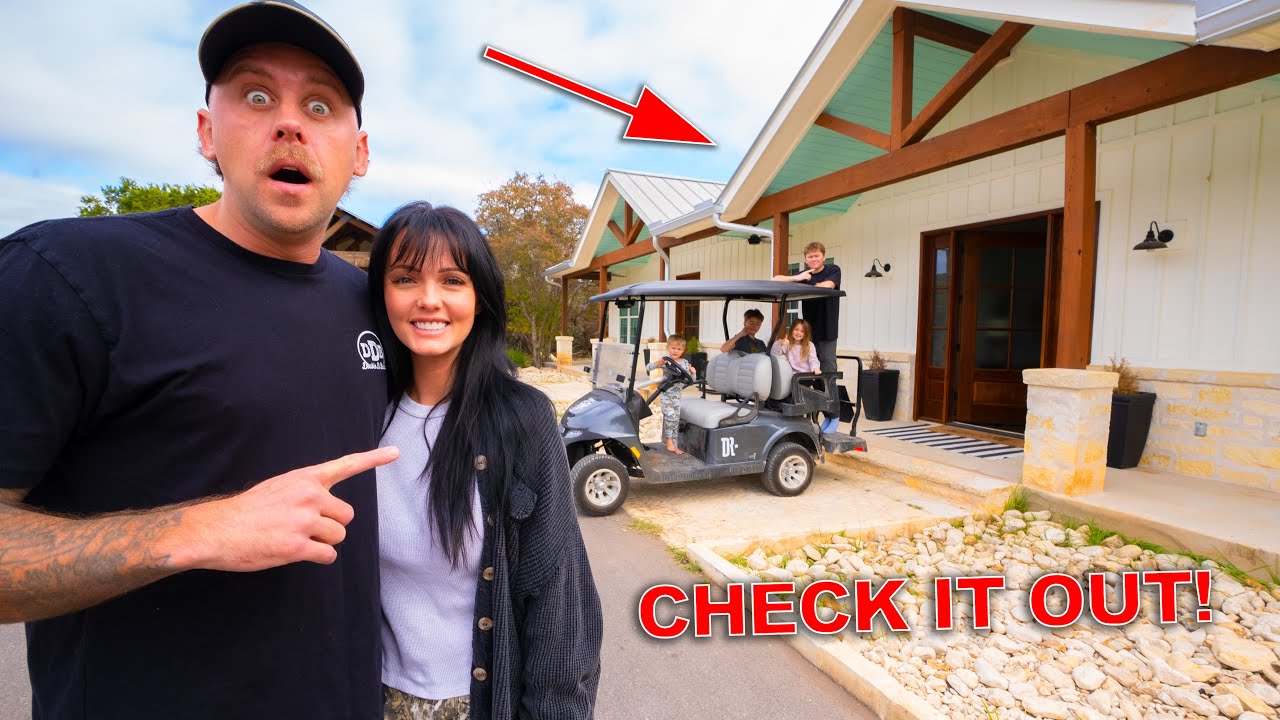 We All Made It To Texas! Check Out The New House!! FULL TOUR.