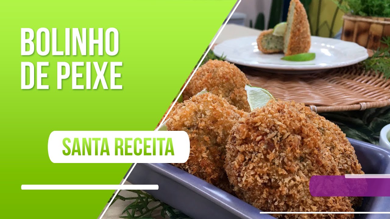 Receita fácil: aprenda a fazer um delicioso bolinho de peixe