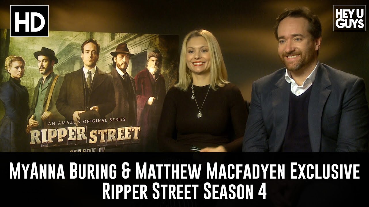 MyAnna Buring & Matthew Macfadyen Exclusive Interview -  Ripper Street Season 4