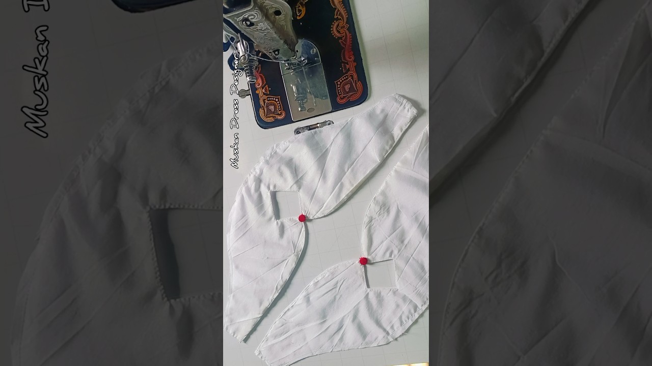 Beautiful half sleeve design/ burfi cut sleeve design #shorts #tranding #viralvideo #sleeves #blouse