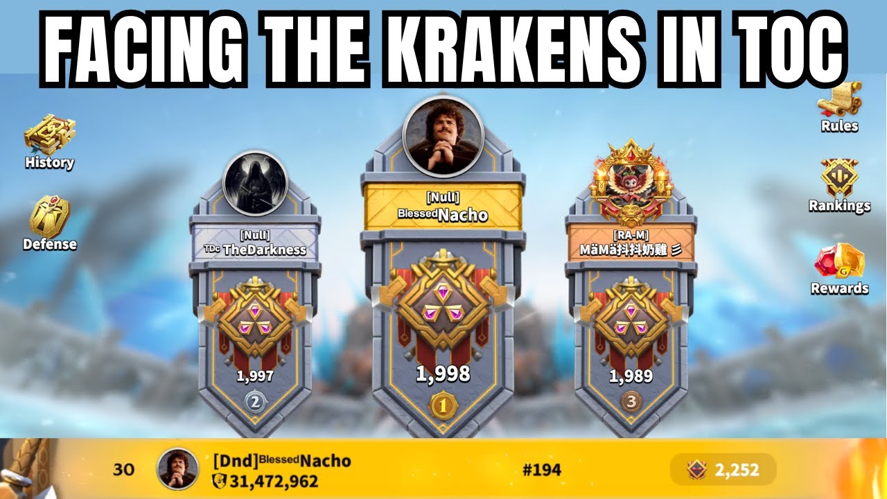 Last minute Tournament of Champions Push! | Call of Dragons