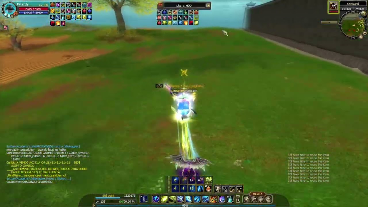 Silkroad Latino - Evento Guerra PvP Lvl 135 Spear full int