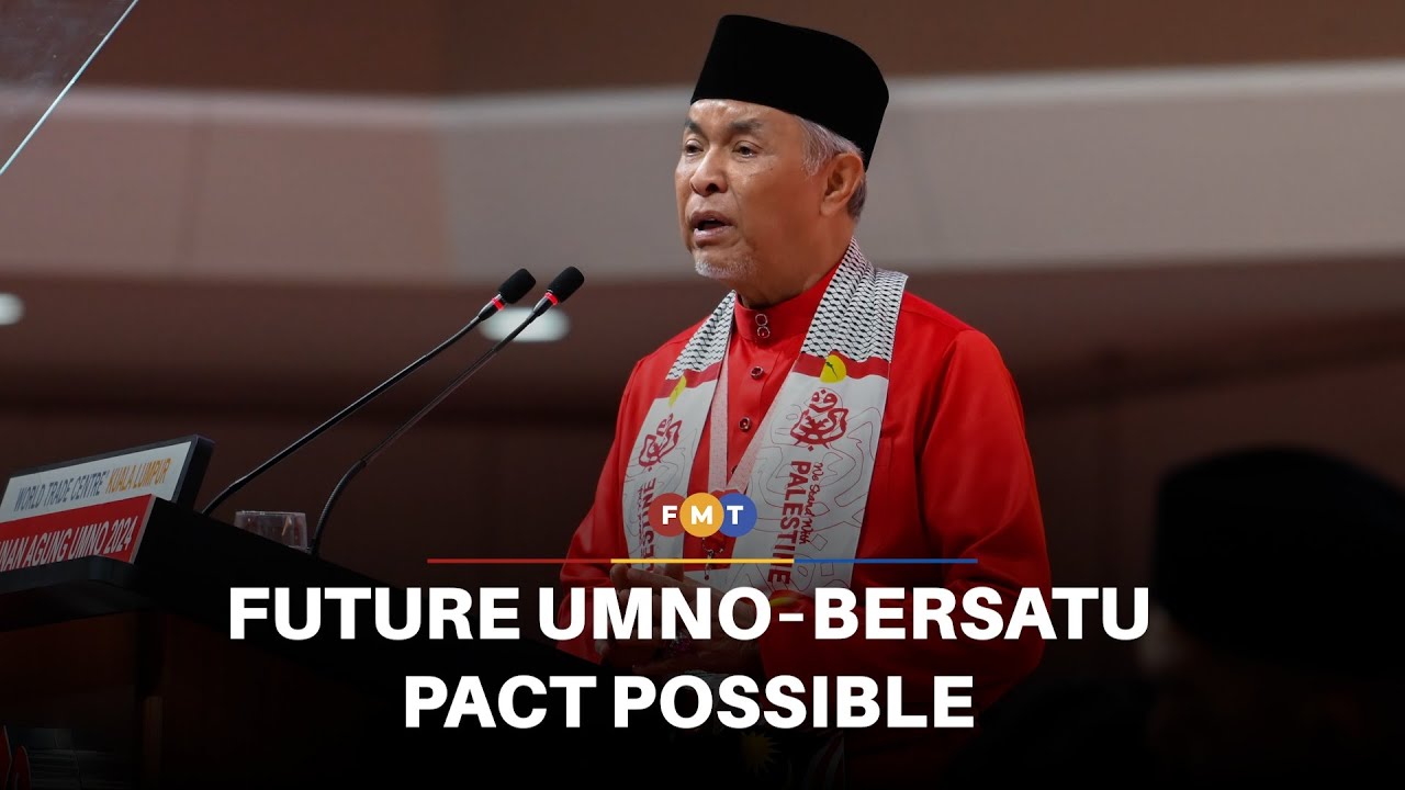 Zahid doesn&rsquo;t rule out future Umno-Bersatu cooperation