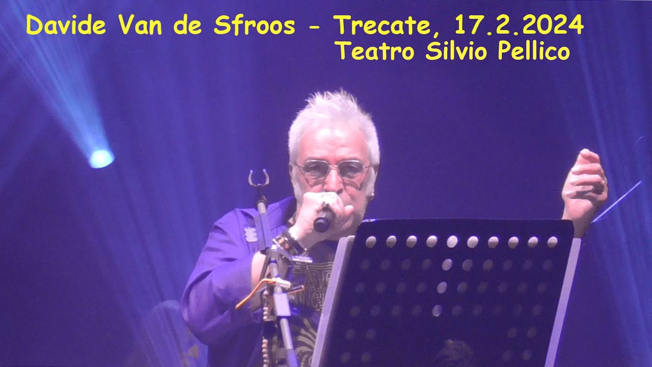 Davide Van De Sfroos - live in Trecate (NO, Italy), 17.02.2024. Concerto completo