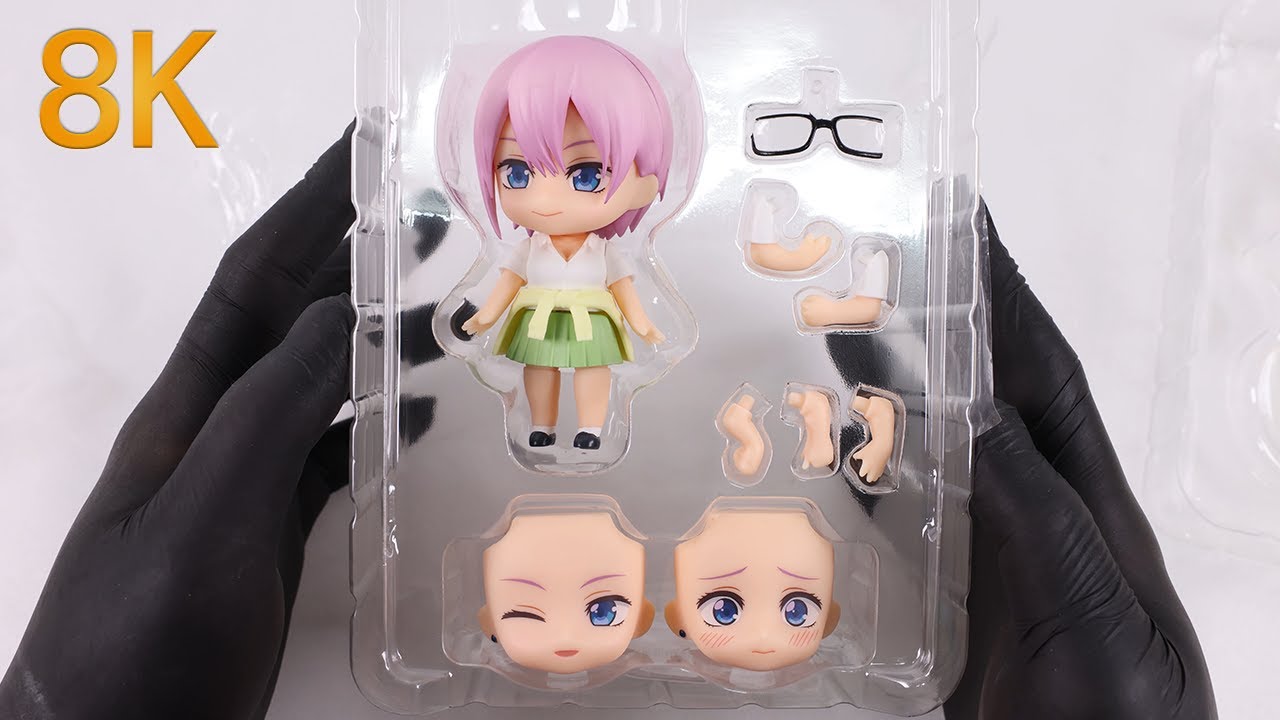 [8K] Nendoroid Ichika Nakano (The Quintessential Quintuplets) figure unboxing
