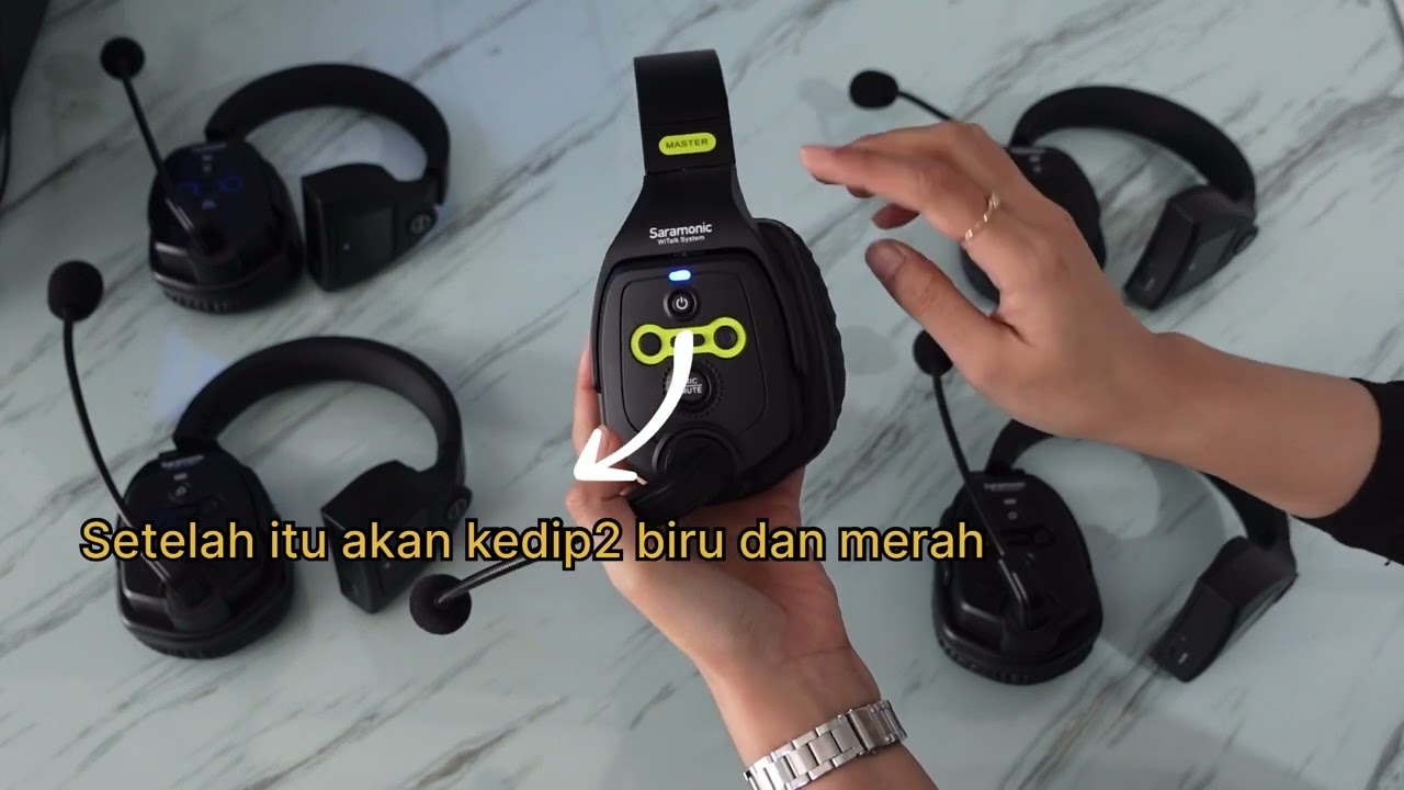 BAGAIMANA CARANYA CLEAR DATA  & PAIRING HEADSET SARAMONIC WITALK WT5S
