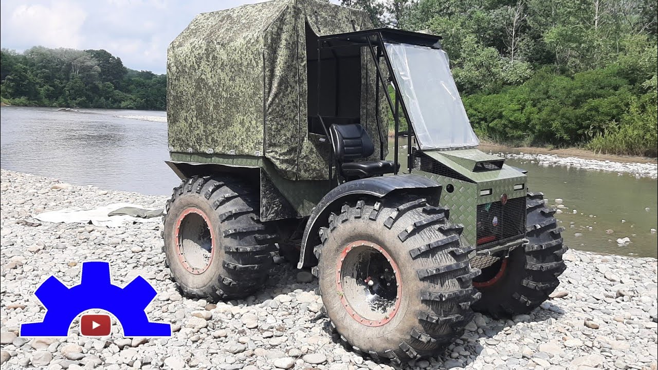 Вездеход каракат Konga-S. Переломка для охотников, рыбаков, туристов.
