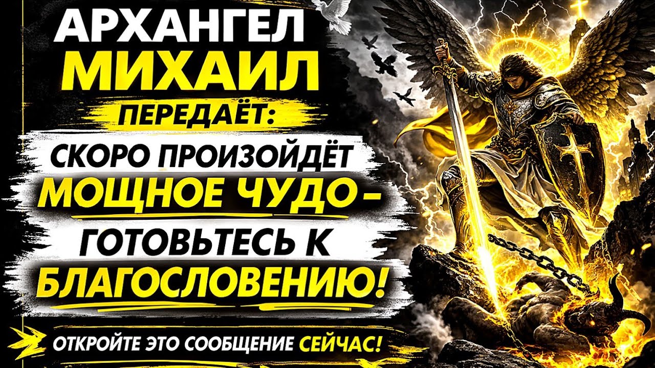 ⚔️ АРХАНГЕЛ МИХАИЛ ПРЕДУПРЕЖДАЕТ: ВАША ЖИЗНЬ СТОИТ НА ПОРОГЕ ВЕЛИКИХ ПЕРЕМЕН — ГОТОВЫ ЛИ ВЫ ПРИНЯТЬ.