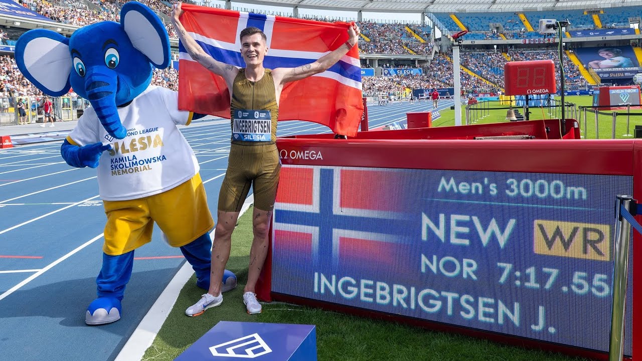 3000M WORLD RECORD JAKOB INGEBRIGTSEN