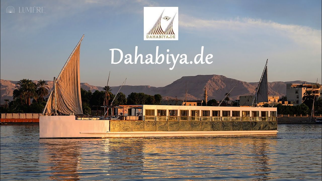 LUMI&Egrave;RE Dahabiya Luxor (SB Lumi&egrave;re Luxury Nile Cruise Dahabiya)