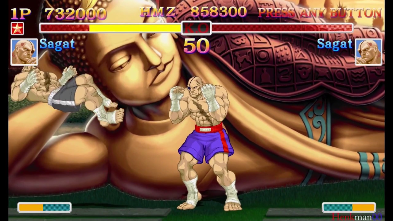 Ultra Street Fighter II Sagat Arcade