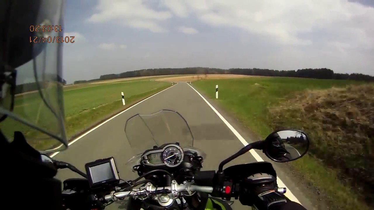 Plankenfels - Weismain (Fränkische Schweiz), Triumph Tiger 800