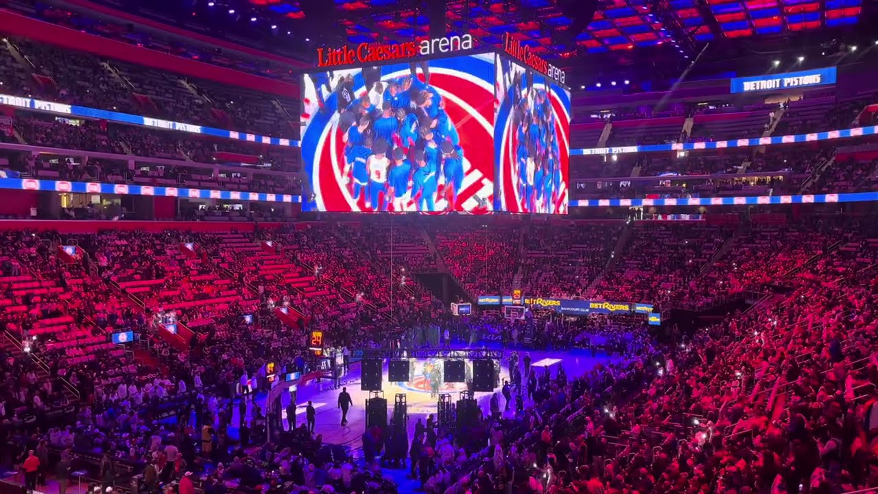DETROIT PISTONS OPENING NIGHT vs CELTICS & JIT w/ DJ GODFATHER! 