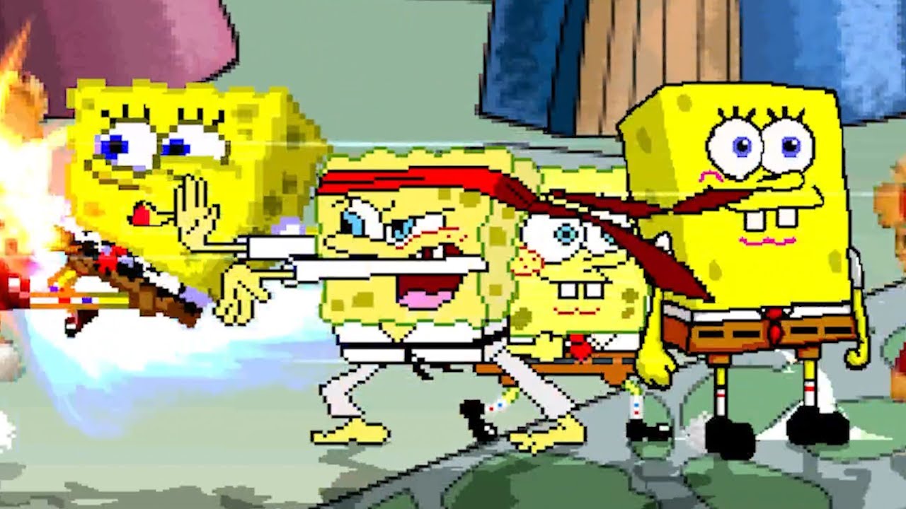 THESE HILARIOUS SPONGEBOBS SQUAD ARE UNSTOPPABLE | 4V4