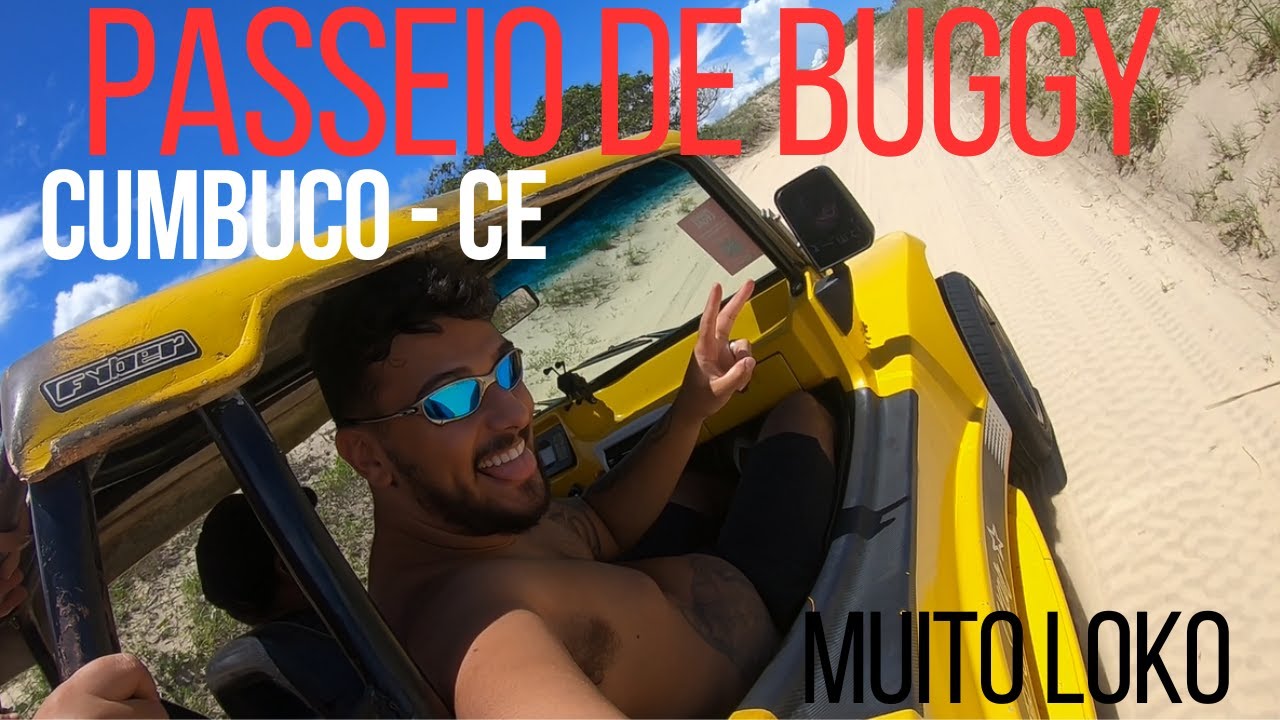 PASSEIO DE BUGGY NAS DUNAS - PRAIA DO CUMBUCO FORTALEZA CEAR&Aacute;