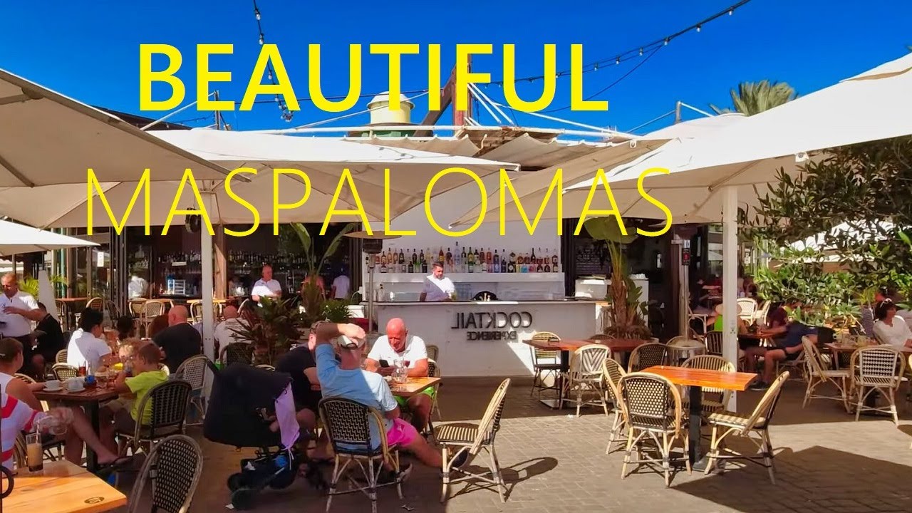 Maspalomas  GRAN CANARIA Spain 2025 🇪🇸 🔴 Exploring the jewels of south coast  [4K UHD]