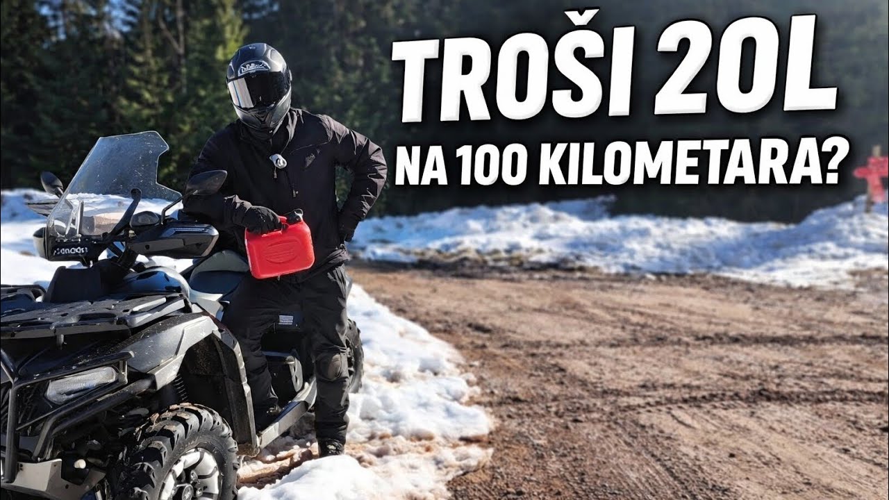 CFMOTO 625 TROŠI 20L?! 😳 Brutalna Istina!