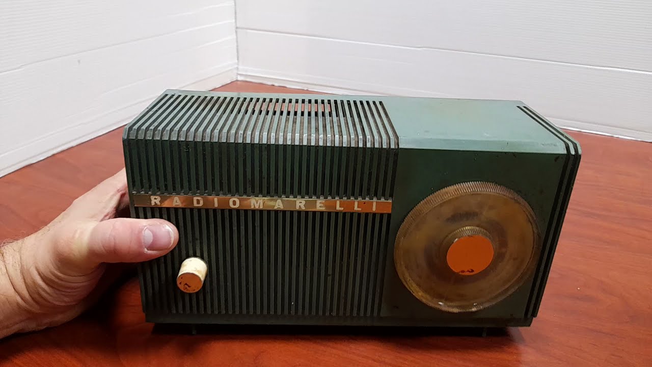 Radio Marelli anni 60...una storica radio.