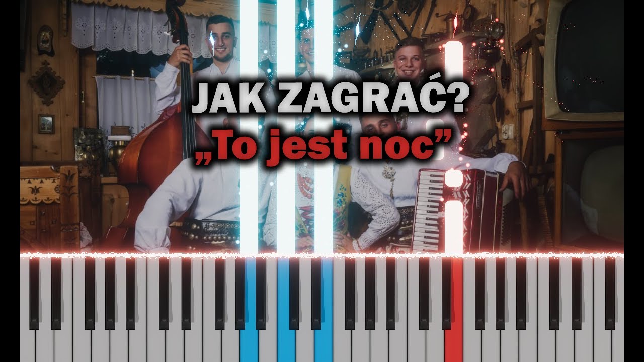 Aparaty - To jest noc 🎹 Piano Tutorial | Nuty | 🔥 ŁATWE 🔥