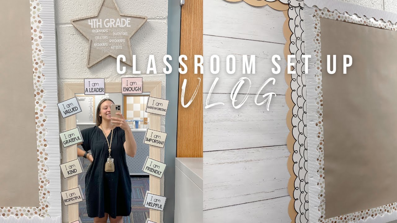 Classroom Set Up Part 6: bulletin boards, cricut projects, + more!