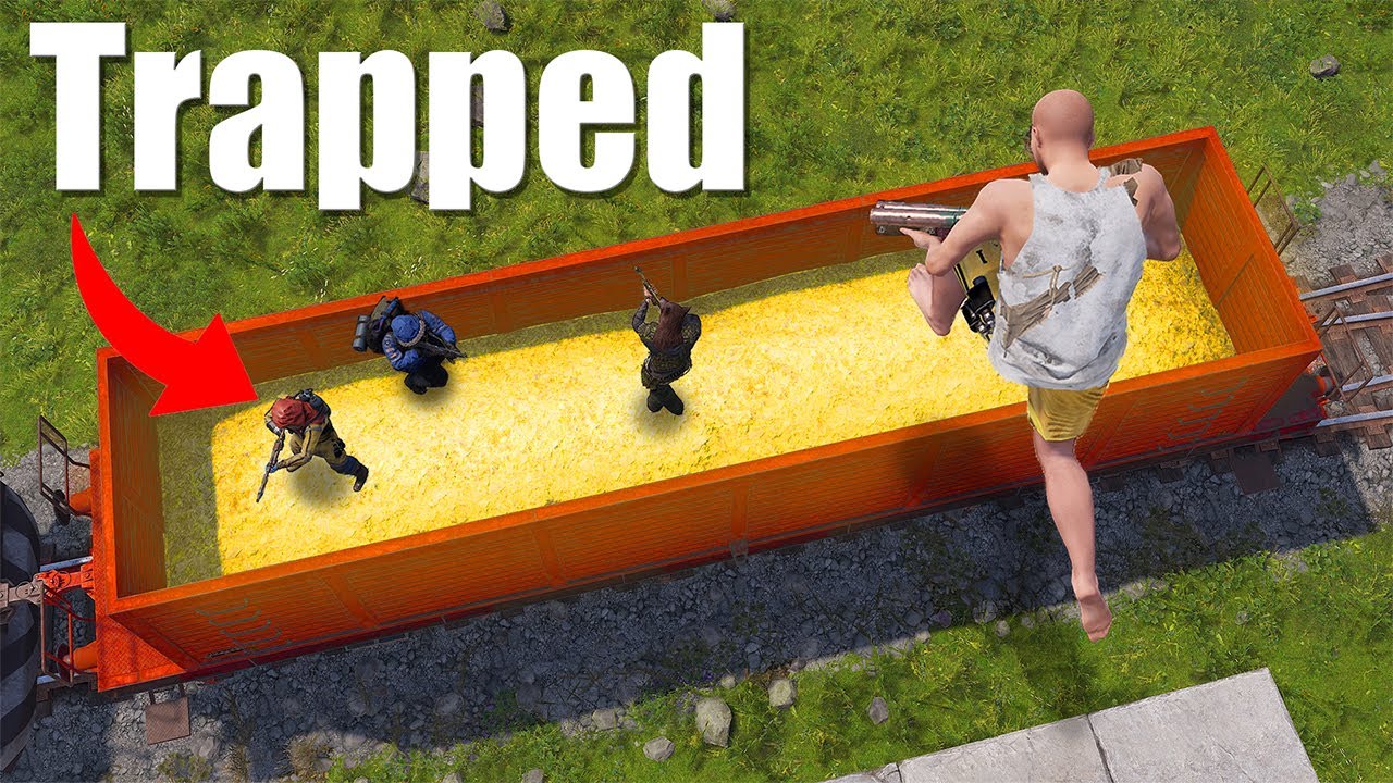 Using a Train Trap for Free Loot