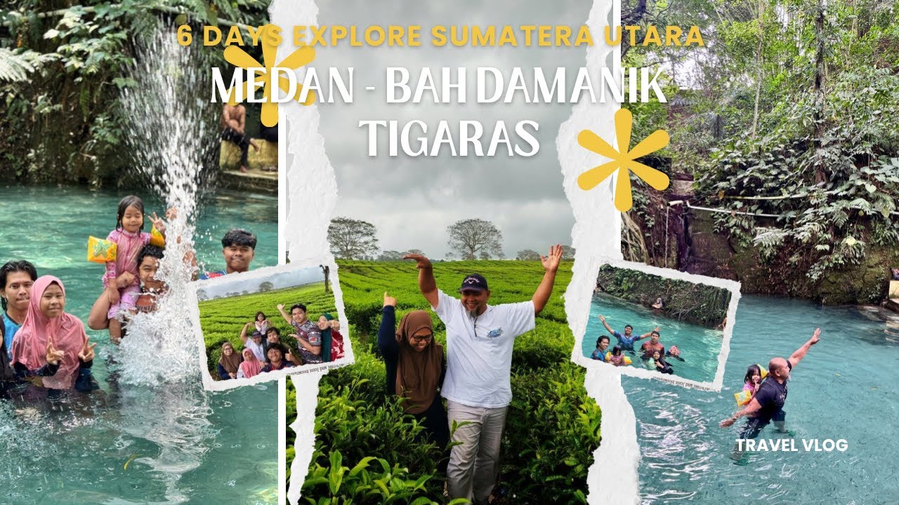 Ep. 152: 🇮🇩 Roadtrip ke Danau Toba: Singgah Bah Damanik (Air sejernih kaca) & Ladang Teh Sidamanik