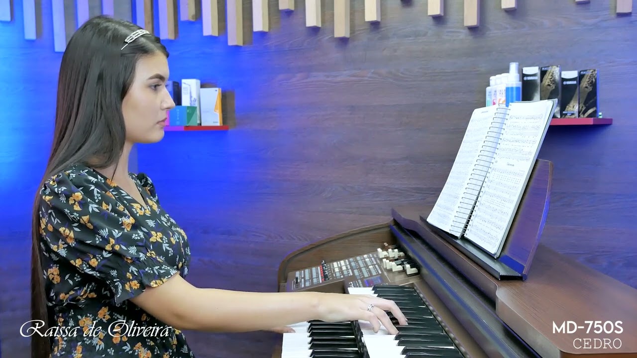 Hino 457 - CCB | Comigo está Jesus | Órgão TOKAI MD-750s | Raissa de Oliveira