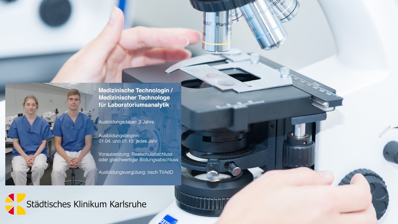 Mach deine Ausbildung zur/zum med. Technolog*in für Laboratoriumsanalytik MTL am Klinikum Karlsruhe!