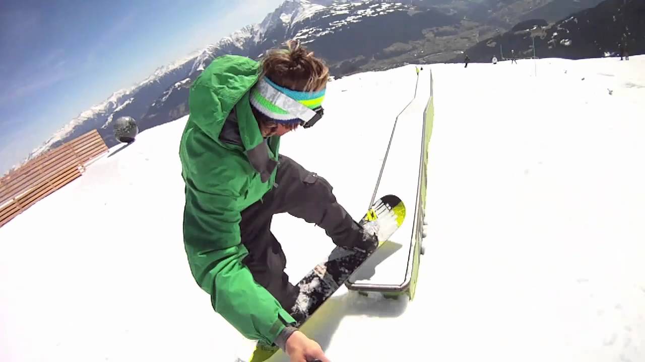 Surfanic in Laax with Simon Brown