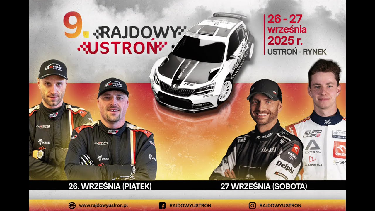 Relacja - Rajdowy Ustroń 2025