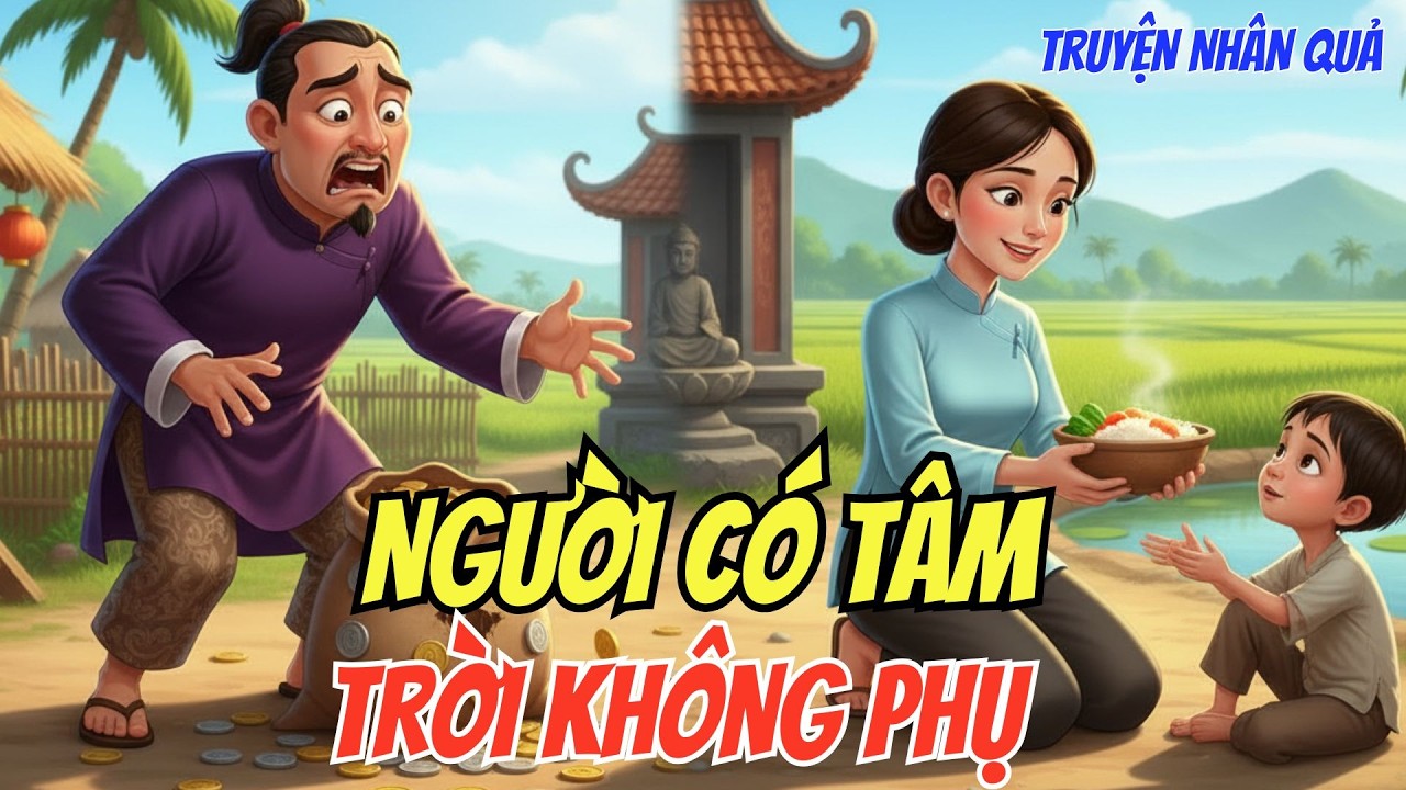 Chuyện Nhân Quả: Người Có Tâm Âm Thầm Làm Thiện – Kẻ Tham Lam Nhận Quả Báo!