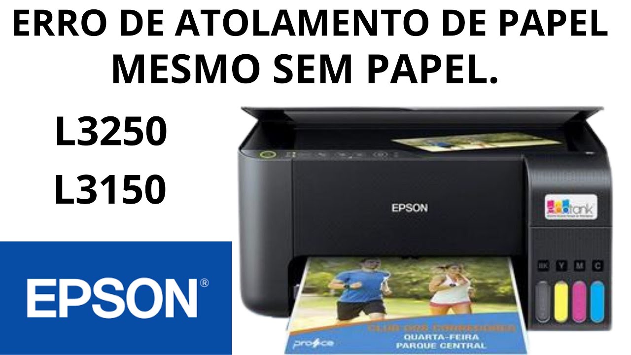 🏆 IMPRESSORA EPSON NÃO PUXA PAPEL