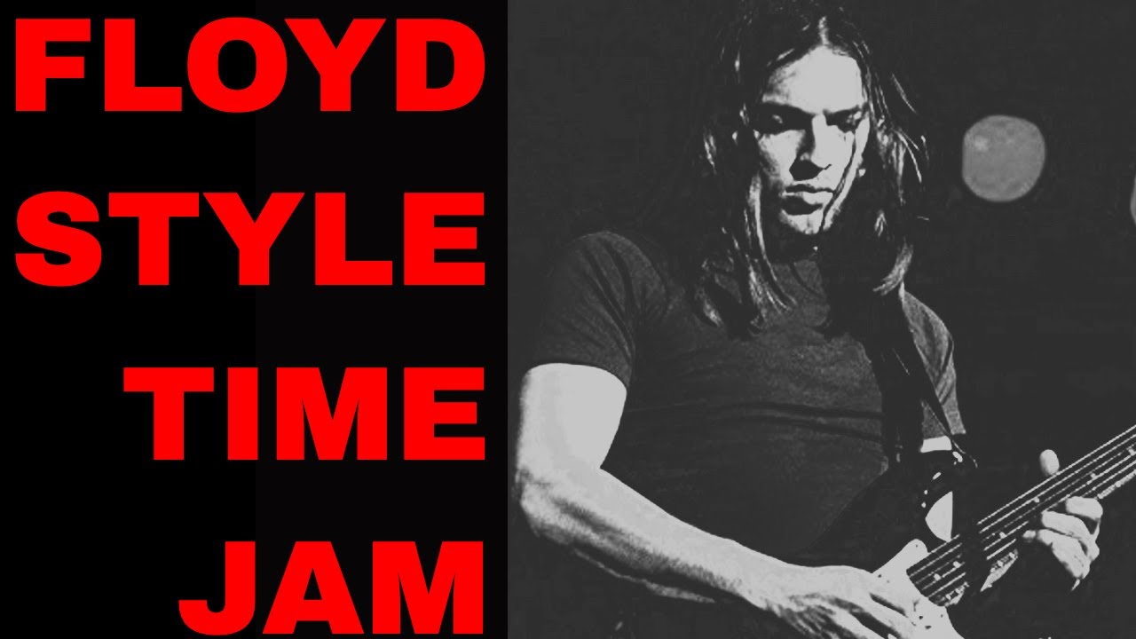 Гитарный джем-трек в стиле Pink Floyd Time Jam (F# Minor)