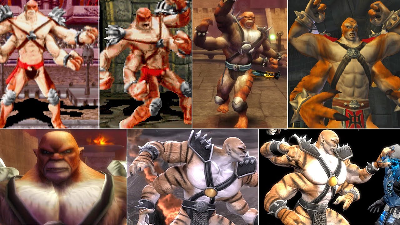 A Evolução do Kintaro nos Jogos Mortal Kombat (1993-2011)