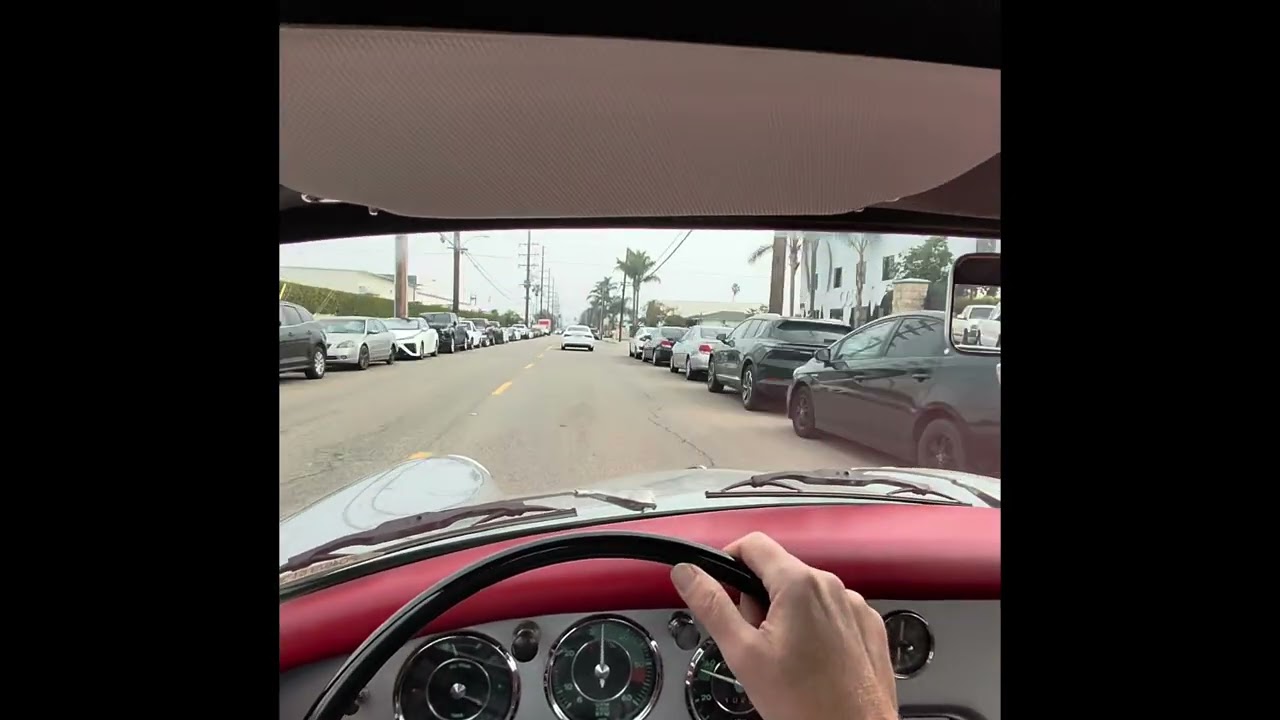 1961 Porsche 356B T5 ￼Coupe Silver/Red