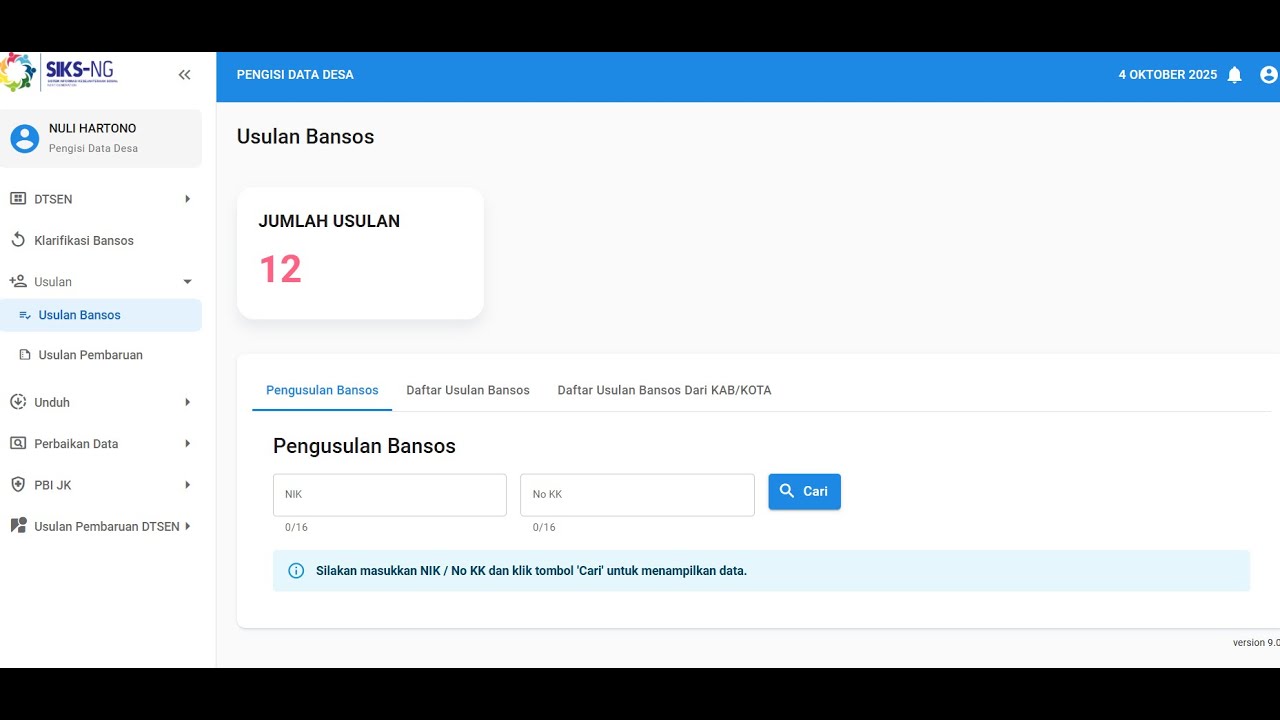 SEKALI LAGI!! Cara Pengusulan Bantuan Sosial di Aplikasi SIKS-NG Terbaru!