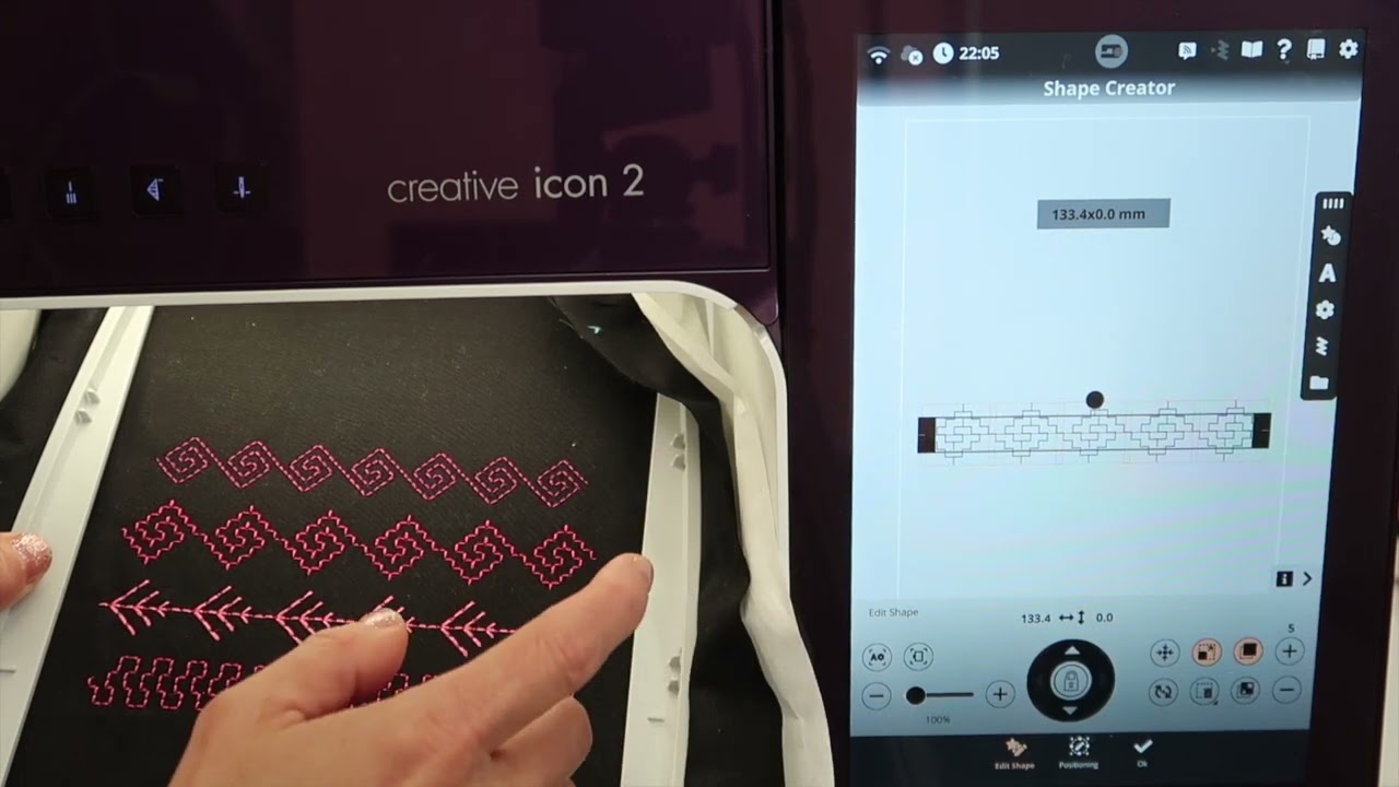 PFAFF creative icon 2 How to Embroider a Stitch Book