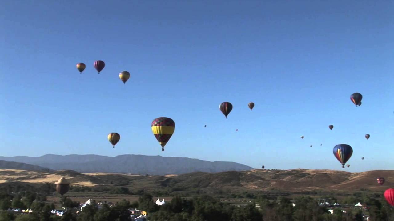 Temecula Valley Balloon & Wine Festival 2015 B Roll