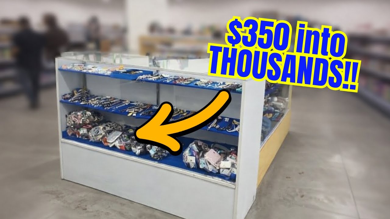 This $350 Thrift Store JEWELRY Bag Changed Everything | Thrift Haul