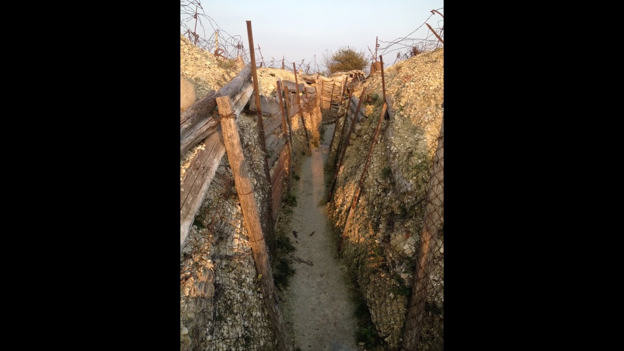 First World War - Massiges Trenches part 1