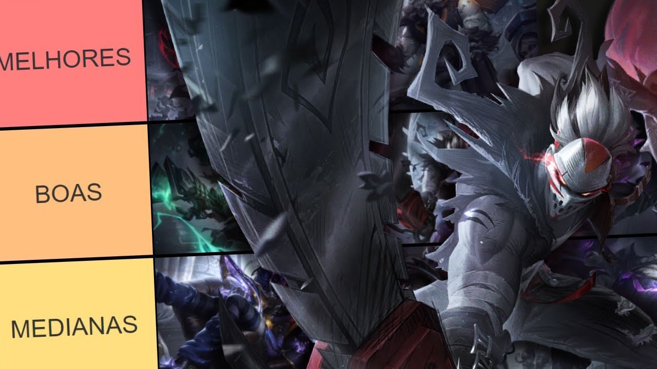 TIER LIST DE SKINS DA LINHA NOITE APAVORANTE (MUITO MEDO)
