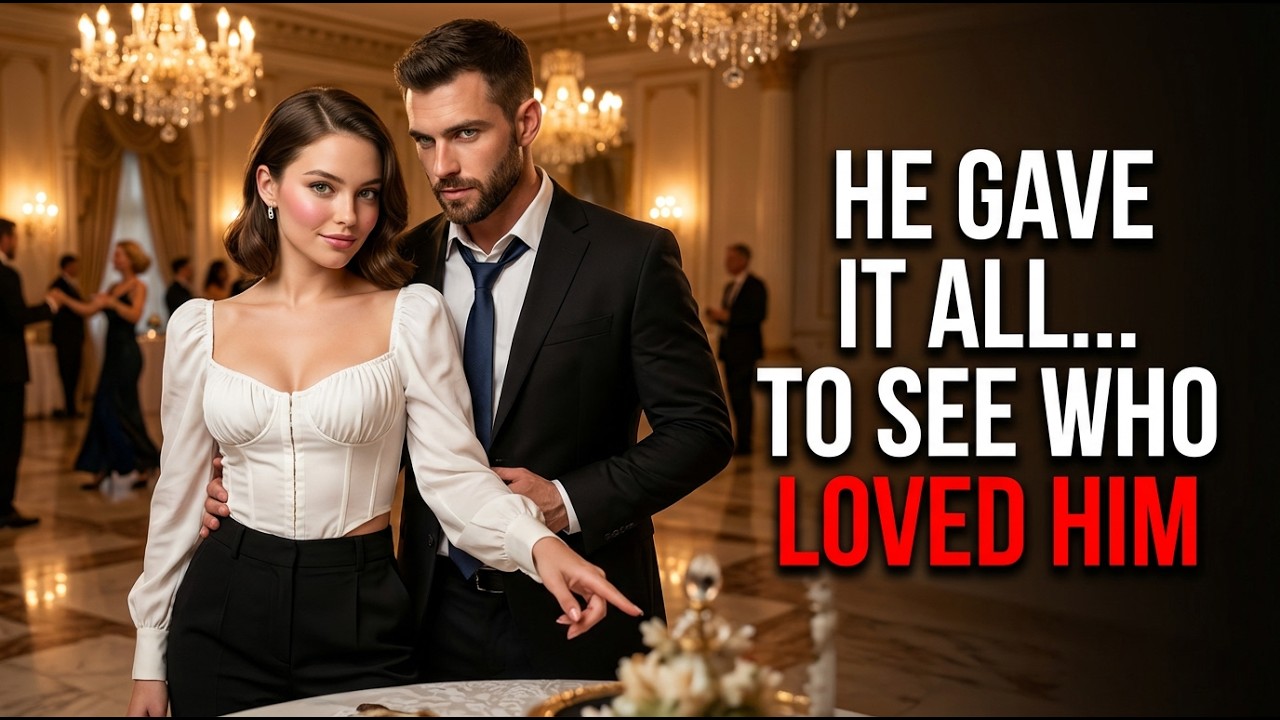 He Had Everything. He Gave It All Up to Find Out Who Really Loved Him.